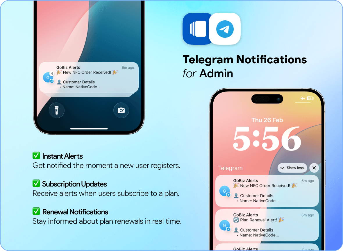 telegram-vcard-saas-gobiz