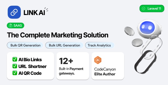 Link SaaS - URL Shortener PHP Script