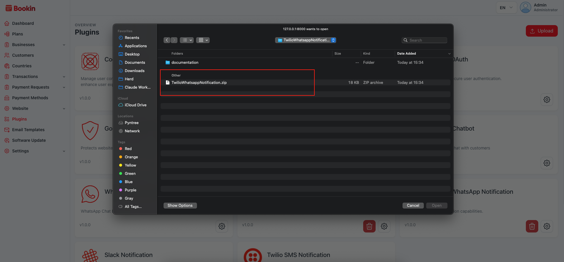 TwilioWhatsappNotification.zip