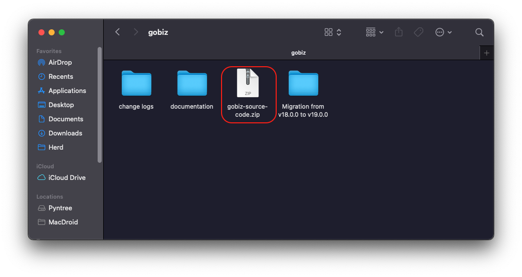 GoBiz Installation