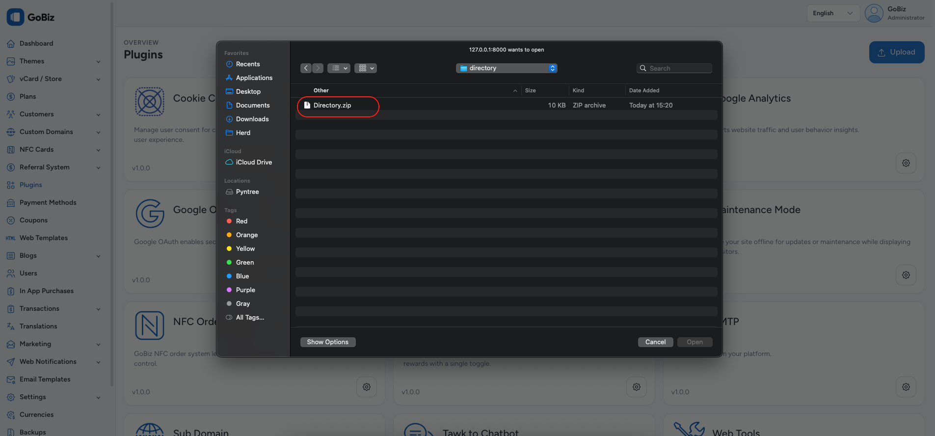 directory-plugin-zip