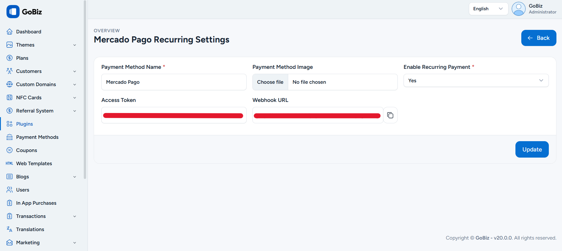 Mercadopago Webhook Endpoint