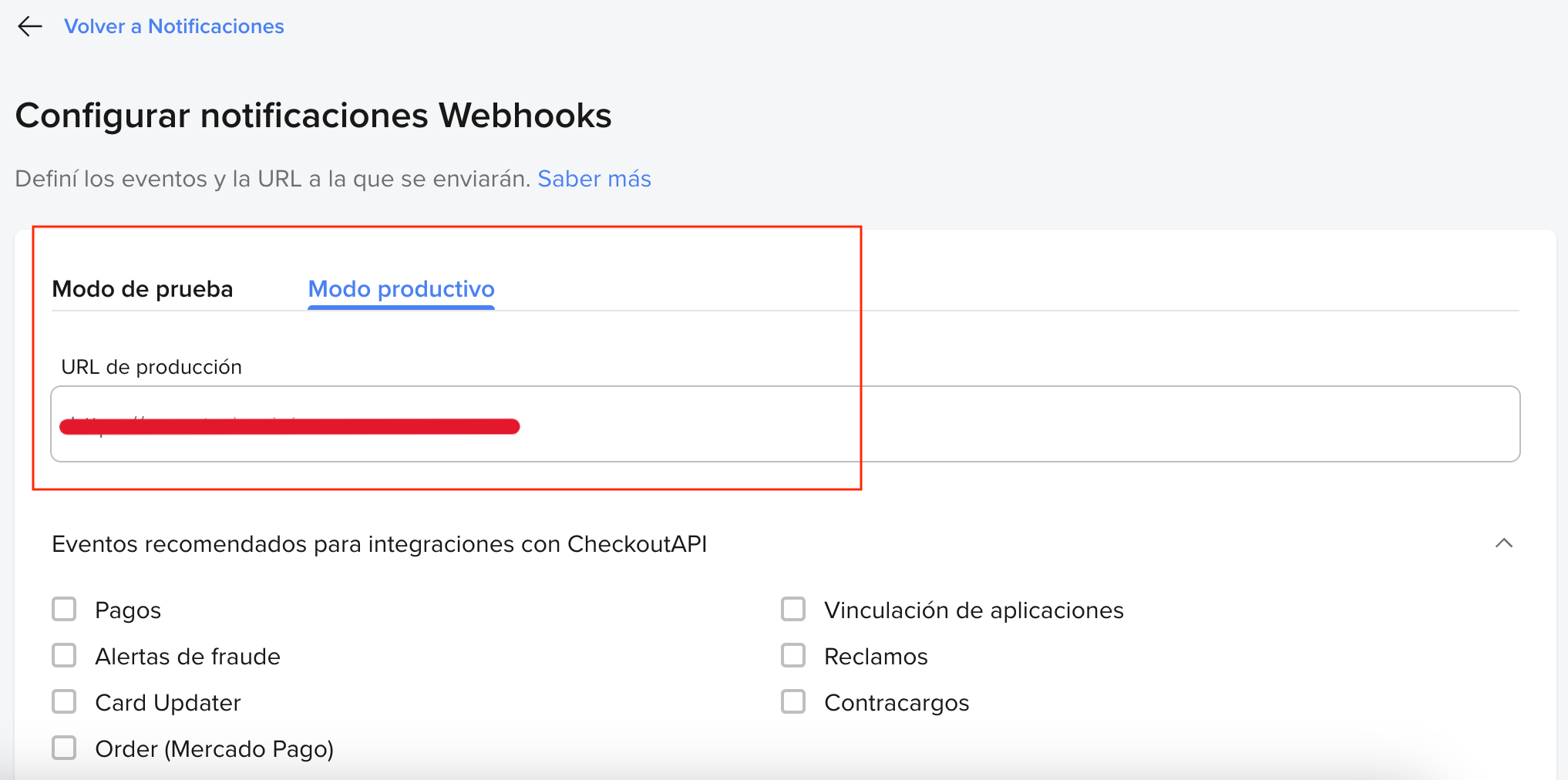 Mercadopago Webhook Endpoint
