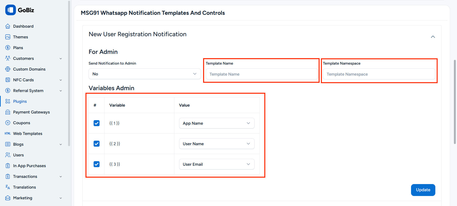 MSG91 Whatsapp Dashboard