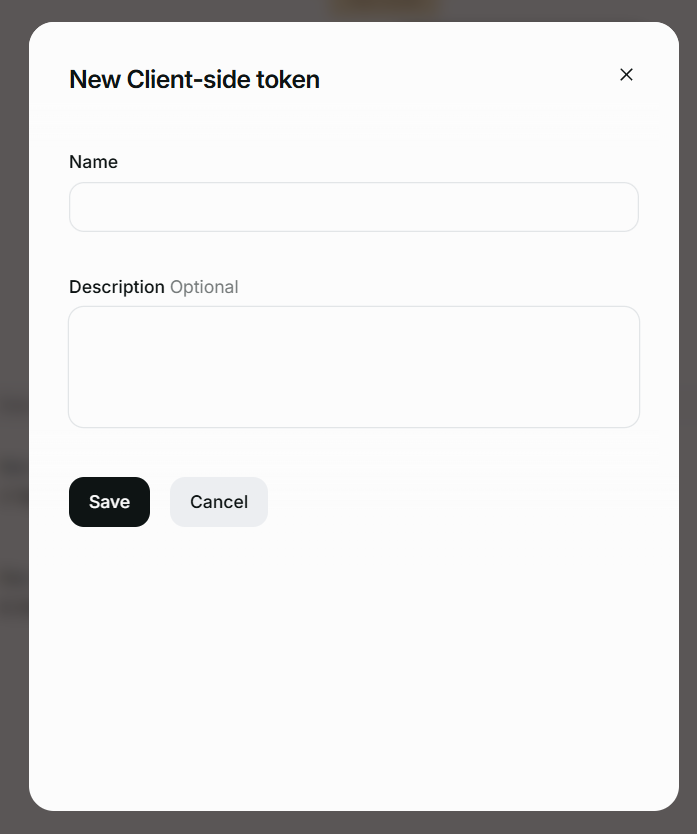 Paddle Client Token