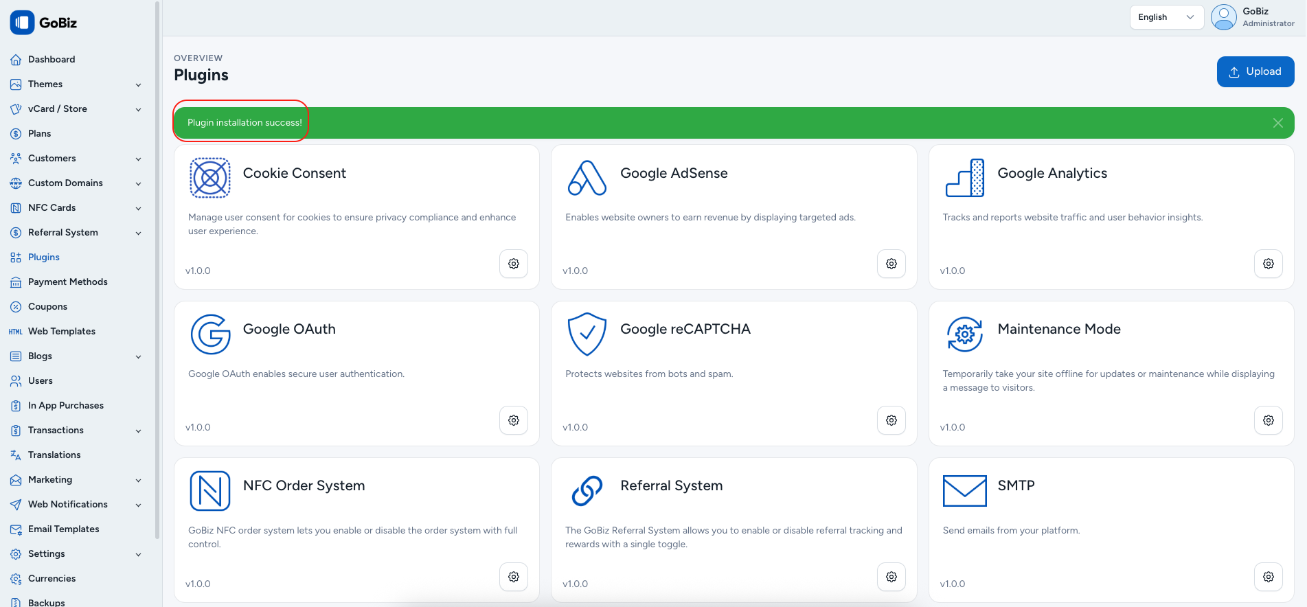 gobiz Paddle Recurring plugin installation