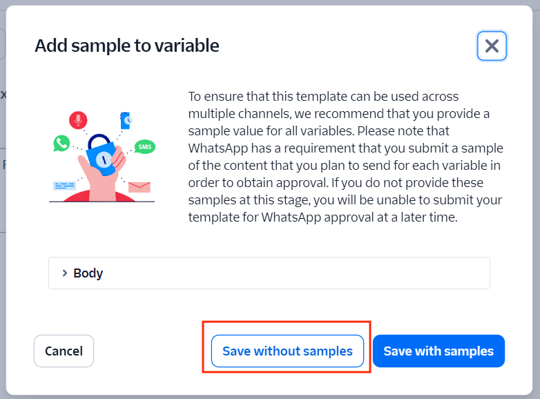 Twilio Notification Template