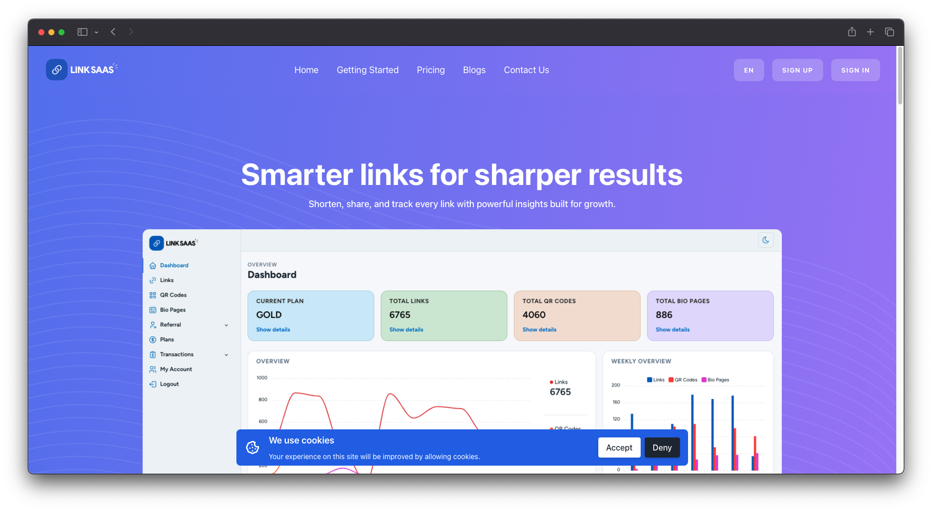 Live Website