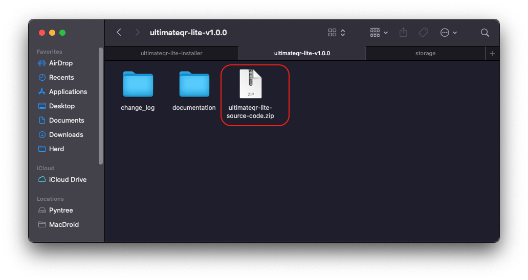 UltimateQR Lite Installation